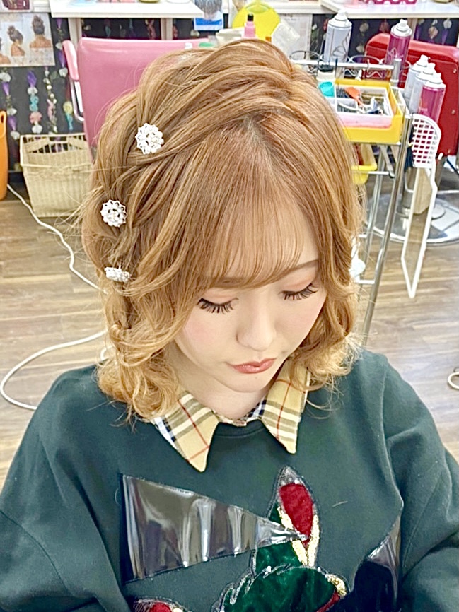 ヘアセット安い