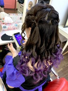ラフで可愛い 人気の編み込みツインハーフアップ 新宿歌舞伎町の美容室 Hair Set Up S ヘアセット メイク 着付け ラフで可愛い 人気の編み込みツインハーフアップ 新宿歌舞伎町の美容室 Hair Set Up S ヘアセット メイク 着付け