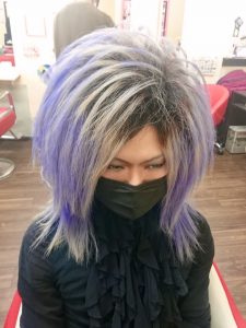 V系ストレートスジ盛り サイド大きめっ 新宿歌舞伎町の美容室 Hair Set Up S ヘアセット メイク 着付け