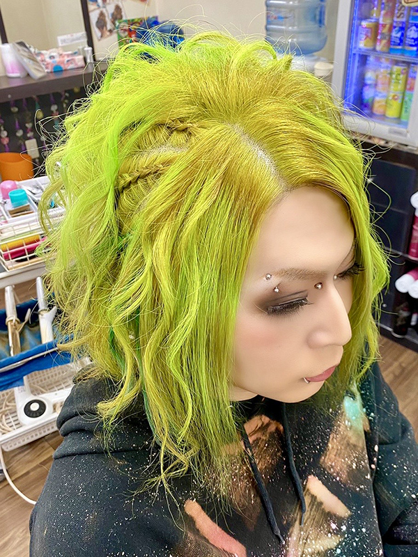 新宿で☆美イケメン♪『Ｖ系映えメンズフルメイク＋盛りヘアセット♪』
