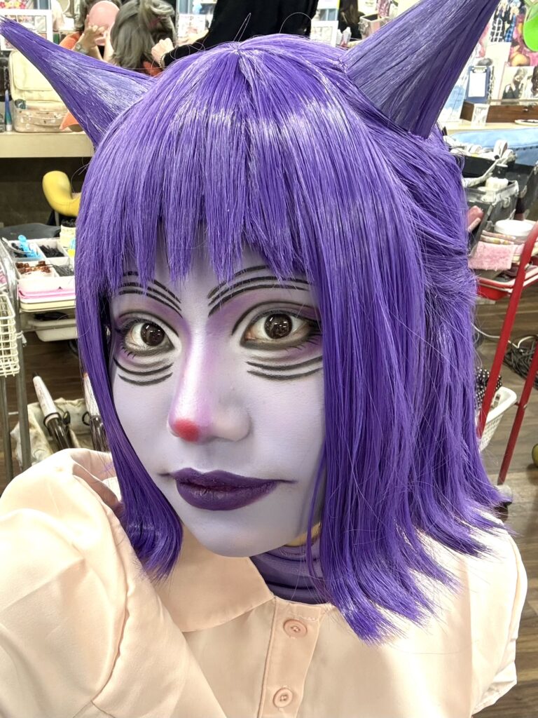 ハロウィンメイク★かいけつゾロリ『ようかい学校の先生♪』