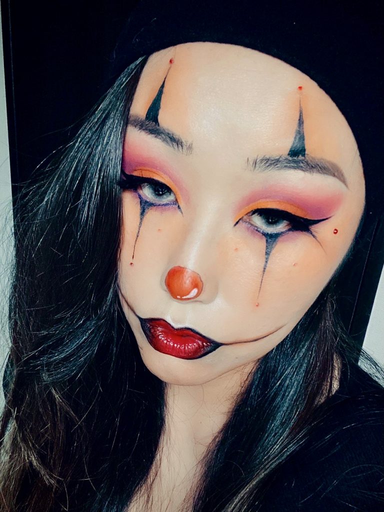 ハロウィンメイク+ヘアセット(^○^)