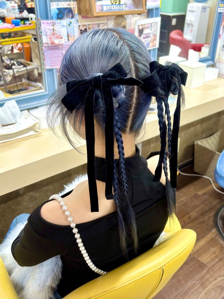 タイトで清楚で可愛いアップ『ツイン団子カチモリ♪』