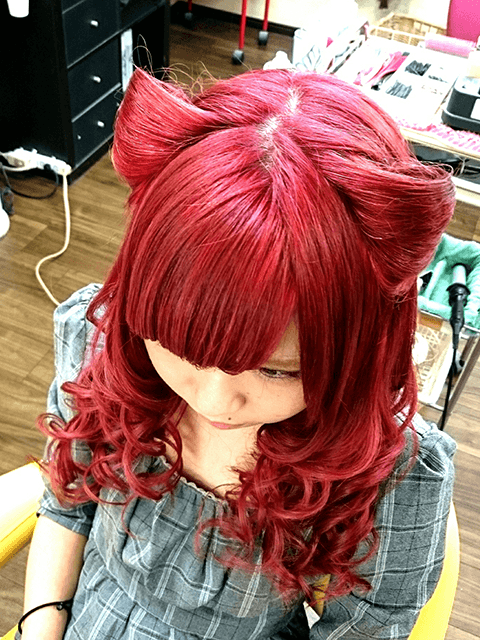 ネコ耳ヘア 可愛いですね 新宿歌舞伎町の美容室 Hair Set Up S ヘアセット メイク 着付け