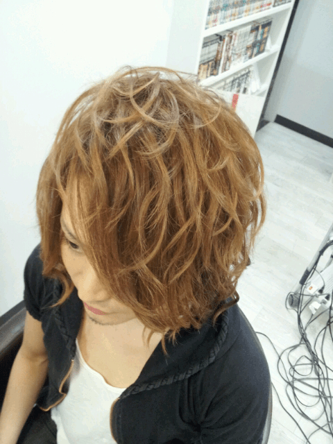 メンズヘアセット