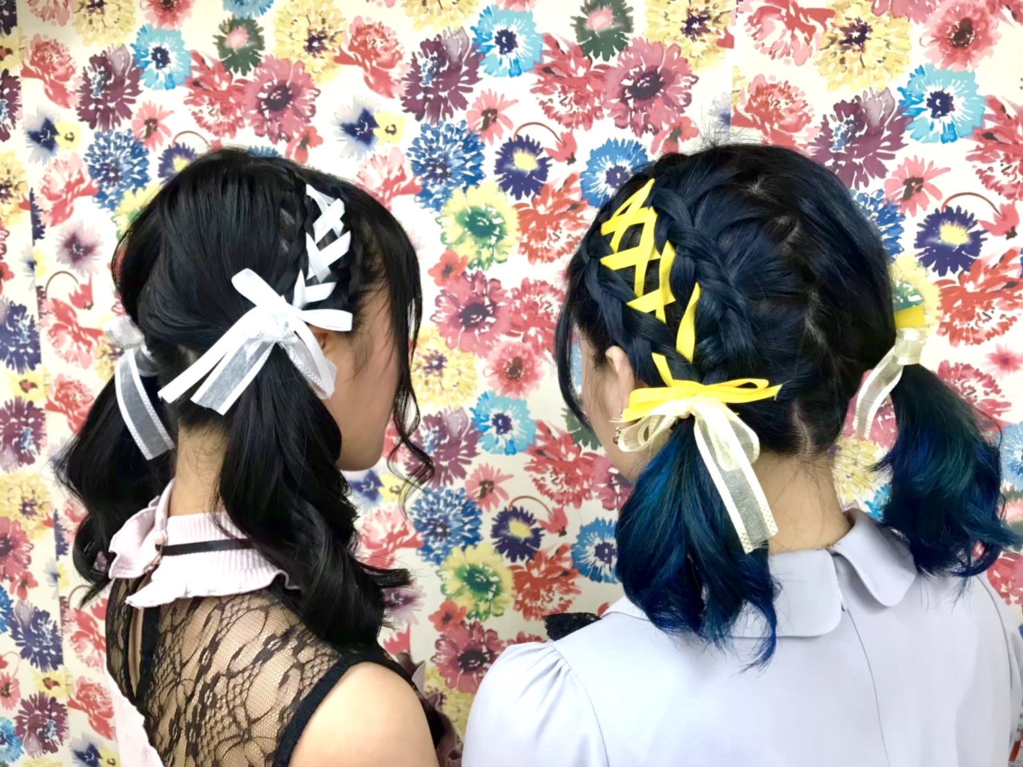 お友達とお揃い『仲良しふたごヘアセット』( *´艸｀)