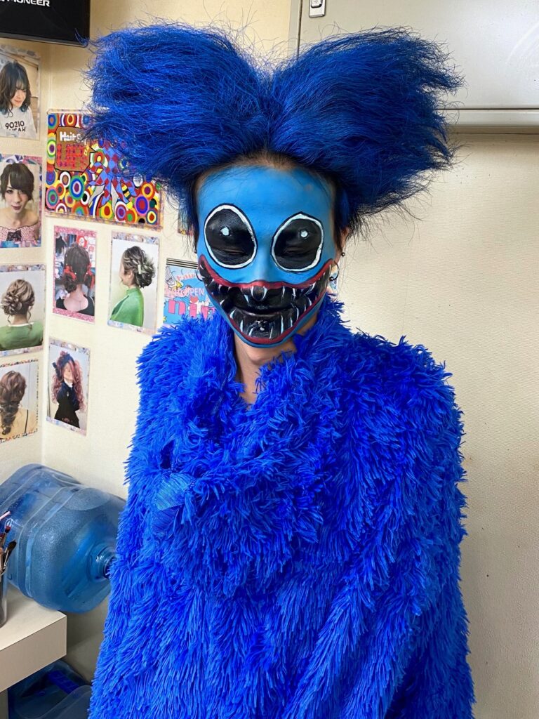 ハロウィンメイク♪『大人気ホラーゲームキャラクター』(^○^)