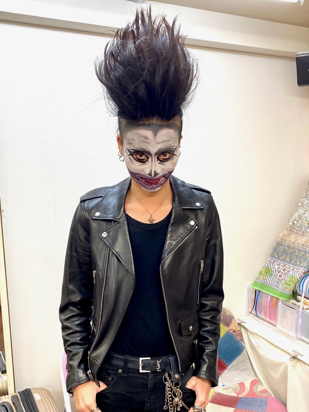 『デスノート・デューク♪ハロウィンメイク＋ヘアセット』