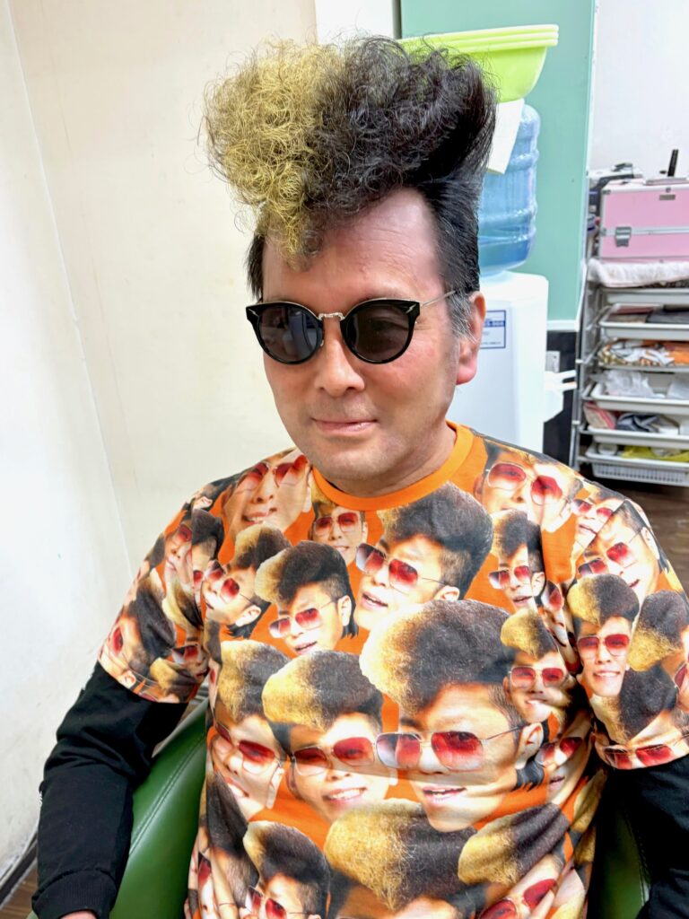 『男は黙ってリーゼント！カッコイイ♪￥３８５０』電話予約のみ