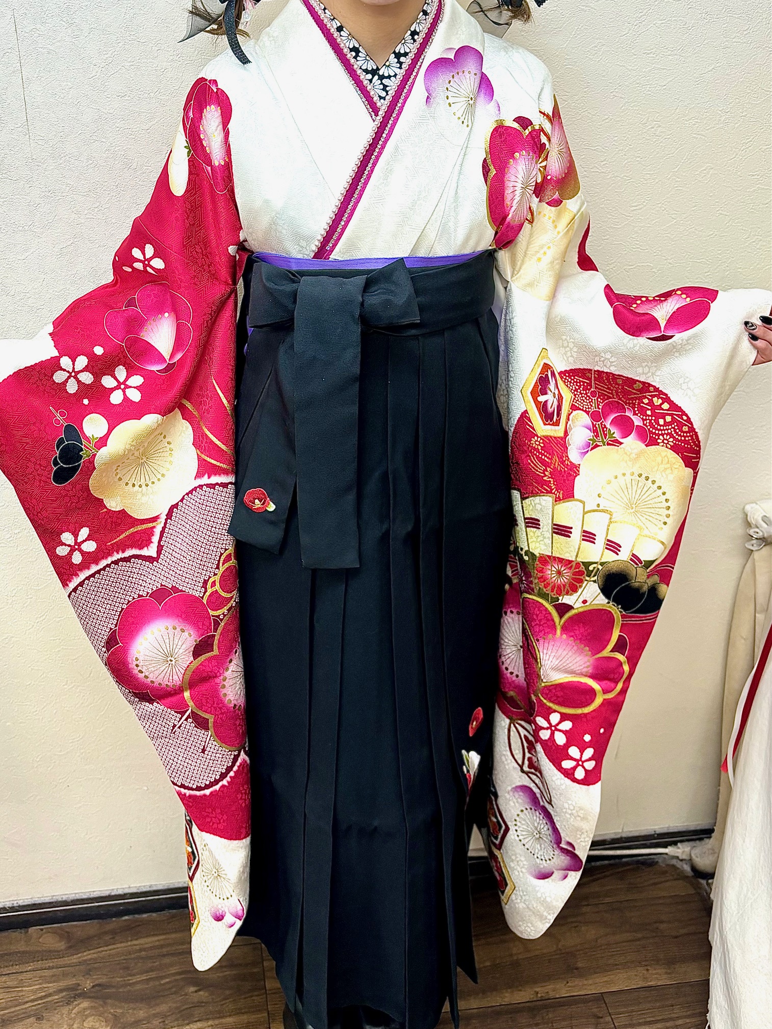 ３月卒業式♪『袴着付け＋セット』予約受け付けてます