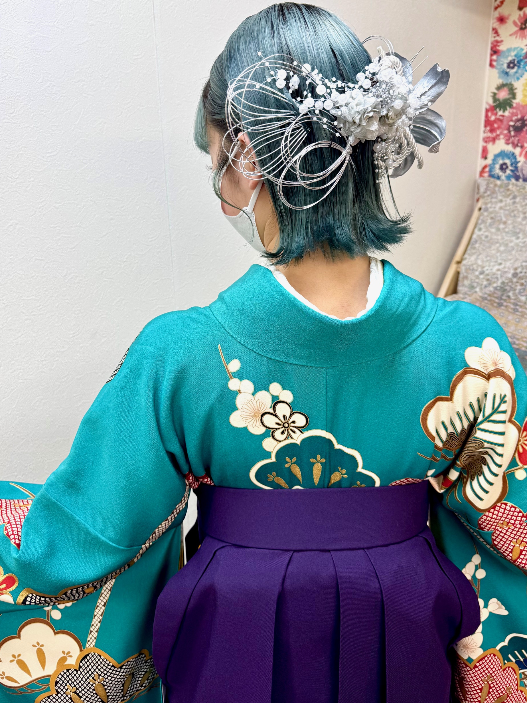 卒業式♪『袴着付け＋セット』早朝特別時間外営業６～８時は電話で！