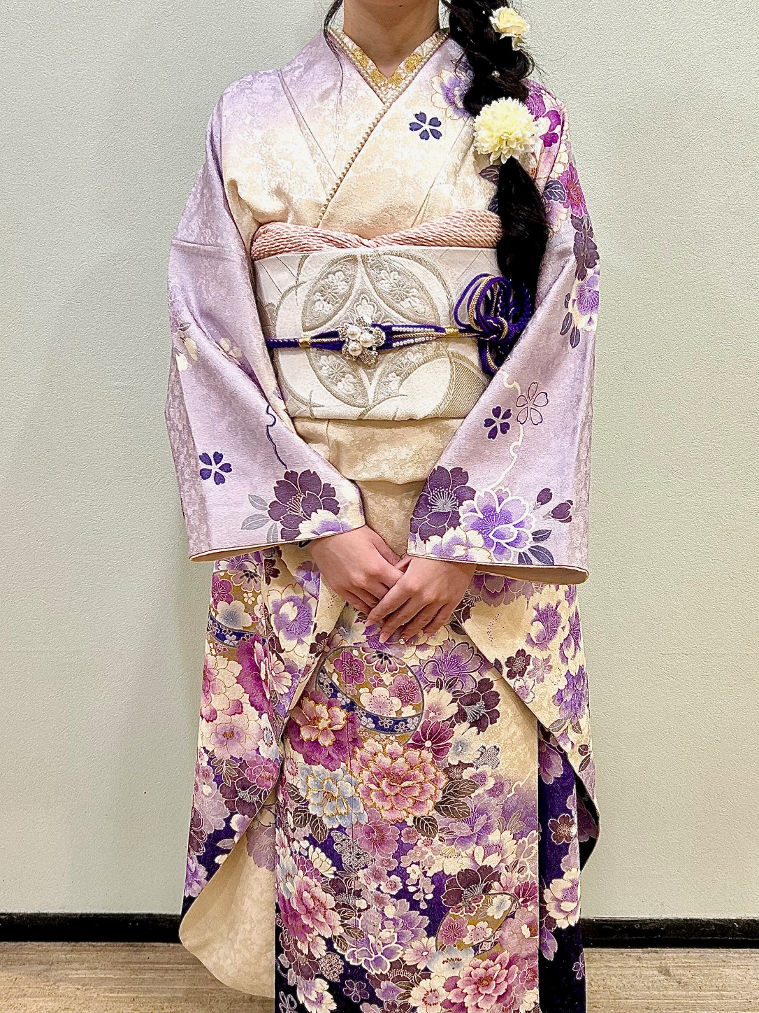 祝☆成人式♪ 【可愛く振袖着付け＋ヘアセット】 ※電話予約のみ