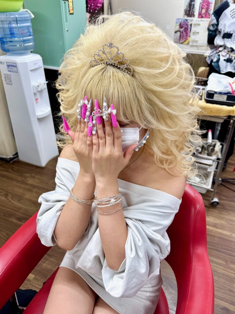 ゴージャスな『姫ギャルスジ盛り♪』可愛い(*^-^*)