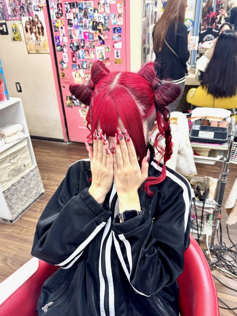 可愛くて写真たくさん撮っちゃう♪『ツインテール立体リボン♪』